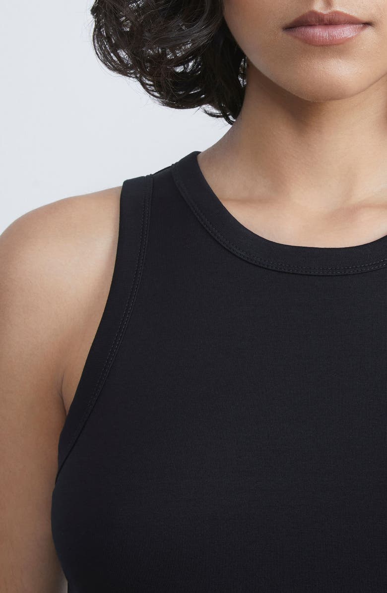 Lafayette 148 New York Racerback Tank, Alternate, color, Black