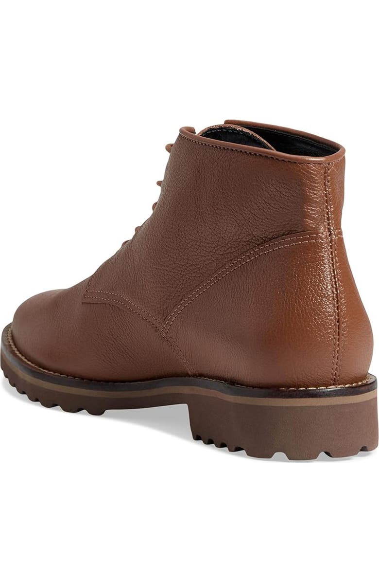 Marc Joseph New York Spring St Lace-Up Boot, Alternate, color, Cognac Mini Grainy