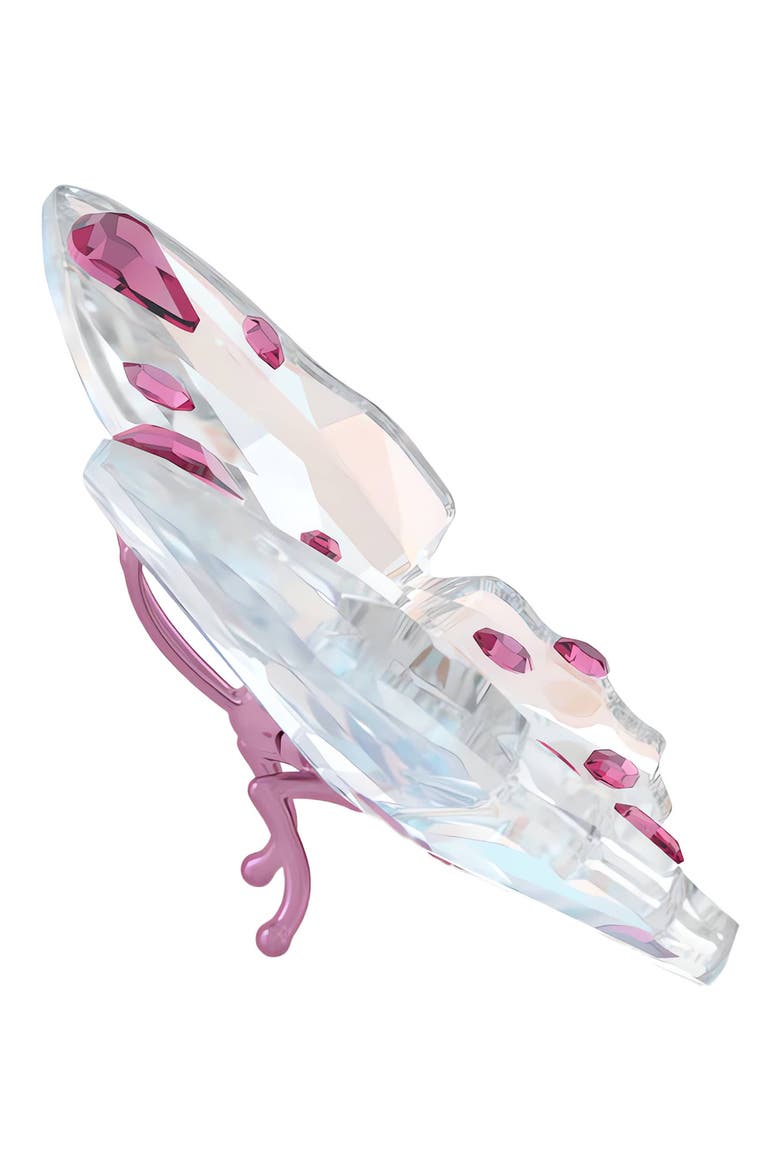 Idyllia Butterfly Crystal Figurine, Alternate, color, WHITE