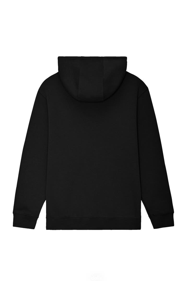Bow All Day Midweight Hoodie, Alternate, color, Black