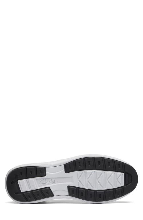 Clarks Men's Craftwell Moc Dress Casual Lace Up Sneakers In Black