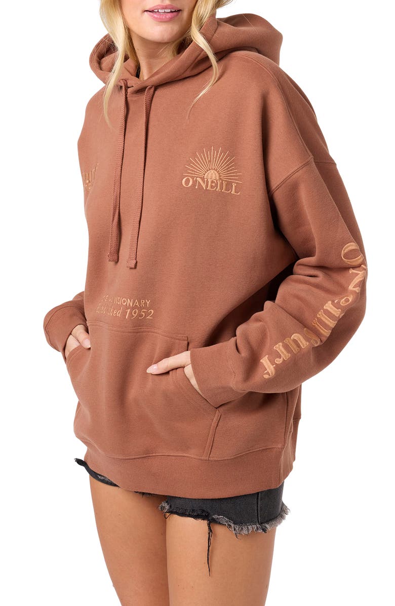 O'Neill Chore Break Oversize Hoodie, Alternate, color, 