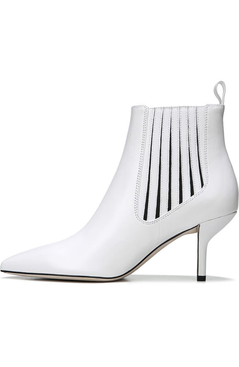 Diane von Furstenberg Mollo Chelsea Bootie, Alternate, color, Ivory Leather