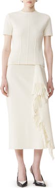 Lanvin Cotton Mesh T-Shirt
