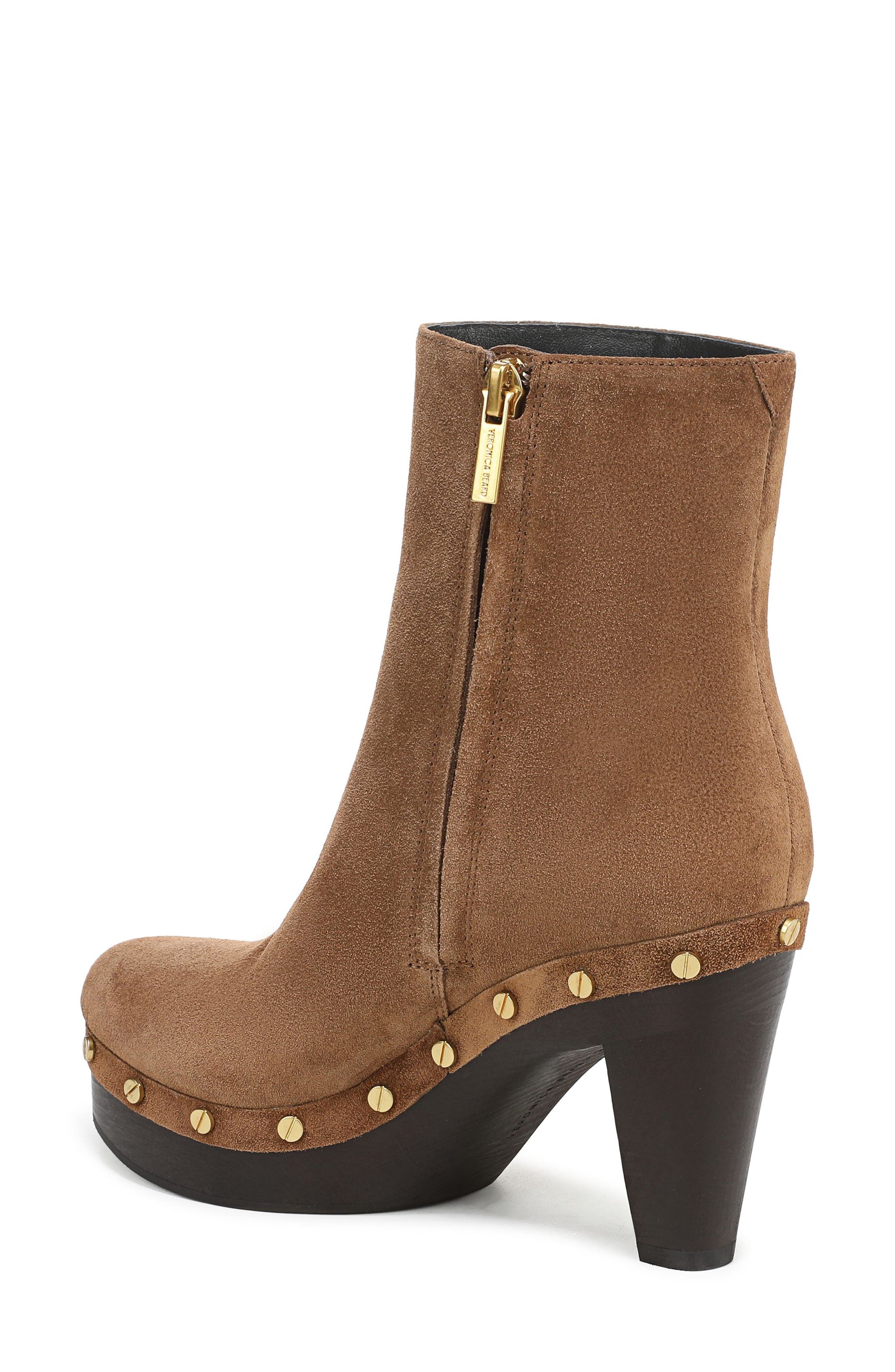 Veronica Beard Gavi Platform Bootie, Alternate, color, Hazelwood