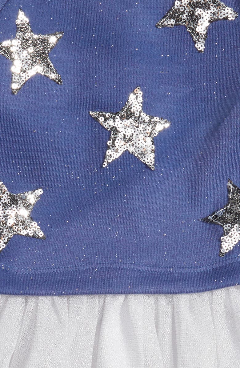 Pippa & Julie Stars Embellished Dress, Alternate, color, 