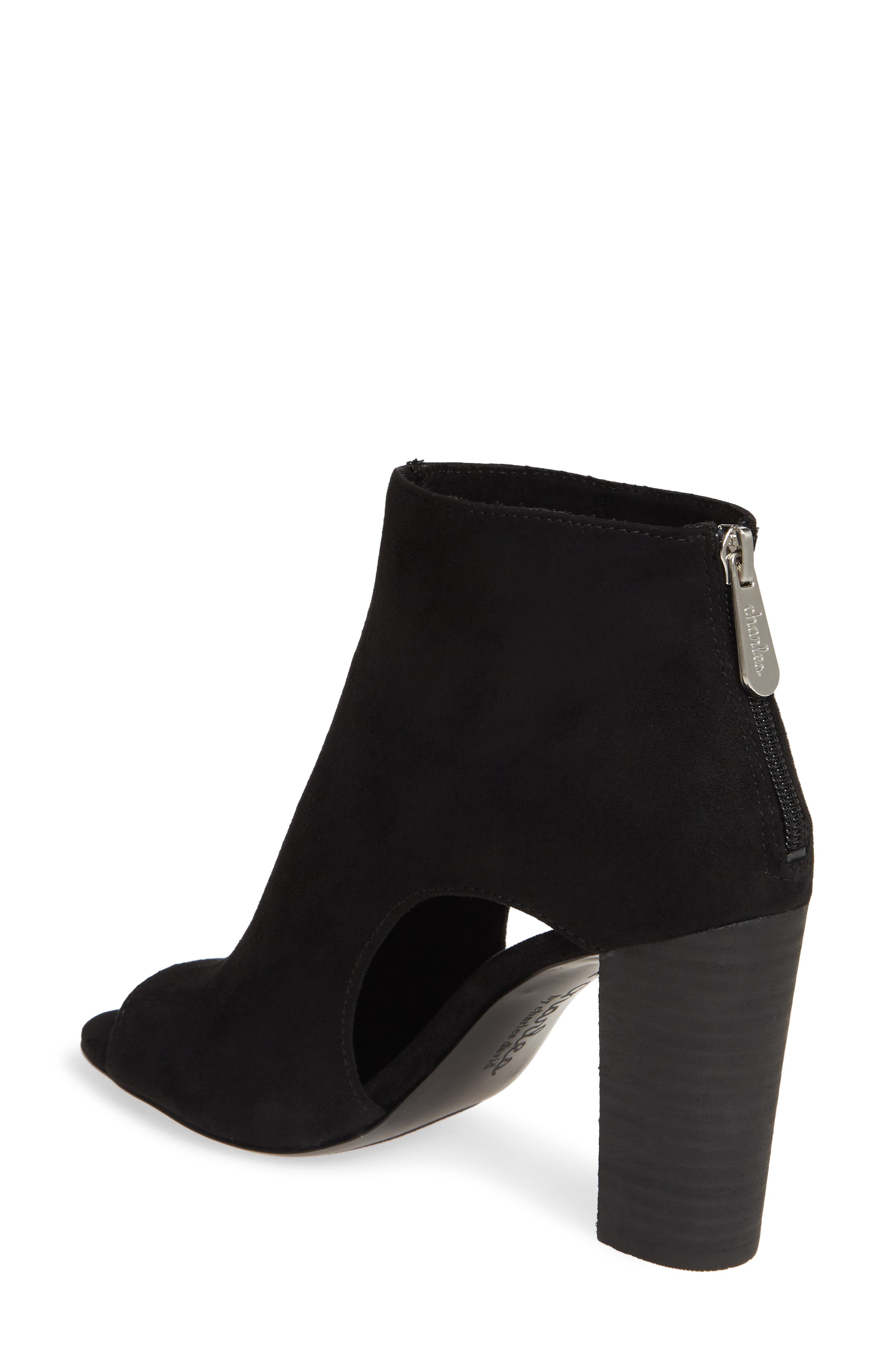 Charles by Charles David Fable Cutout Open Toe Bootie, Alternate, color, 
