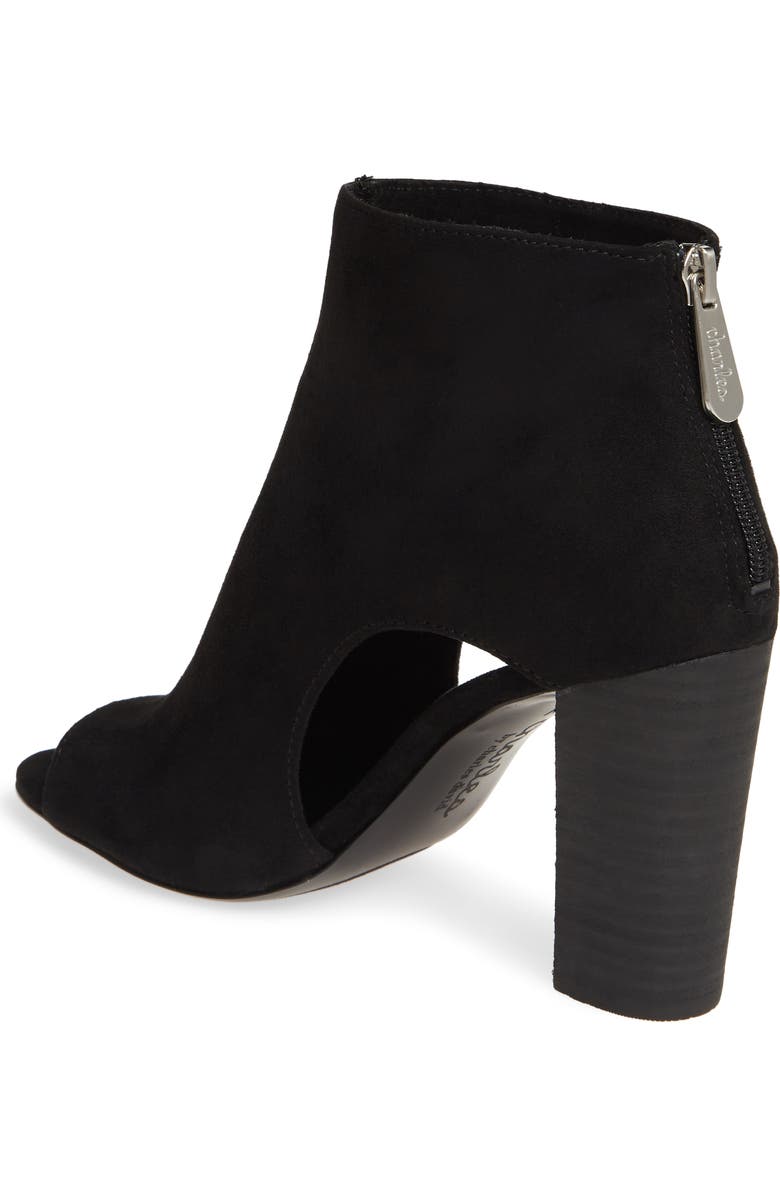 Charles by Charles David Fable Cutout Open Toe Bootie, Alternate, color,