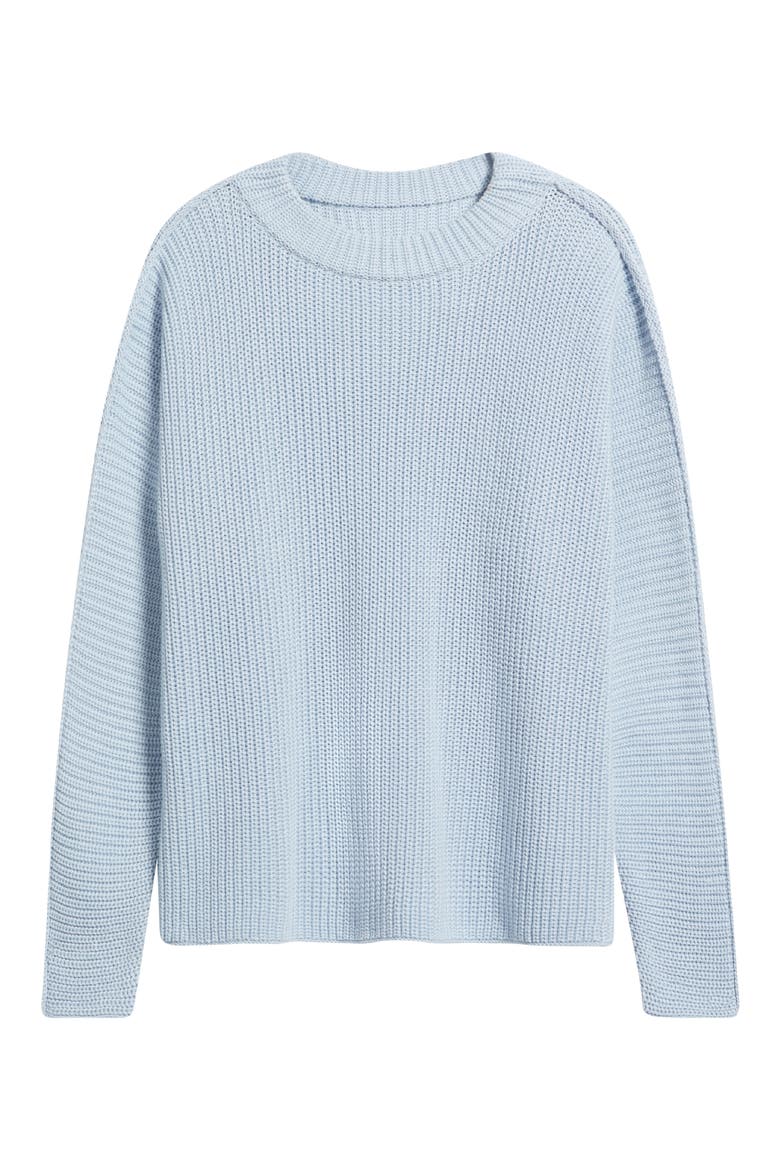 Montecito Cotton Sweater, Alternate, color, ICE