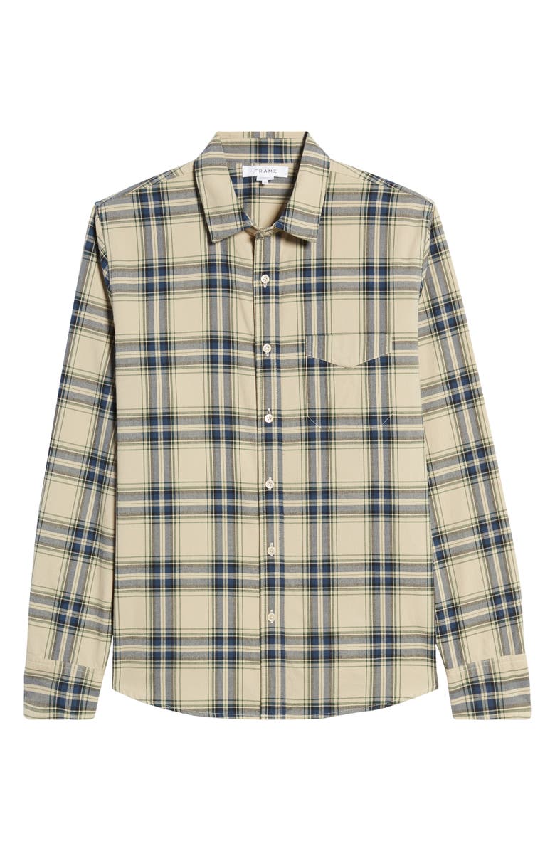 FRAME Classic Fit Plaid Button-Up Shirt, Alternate, color,