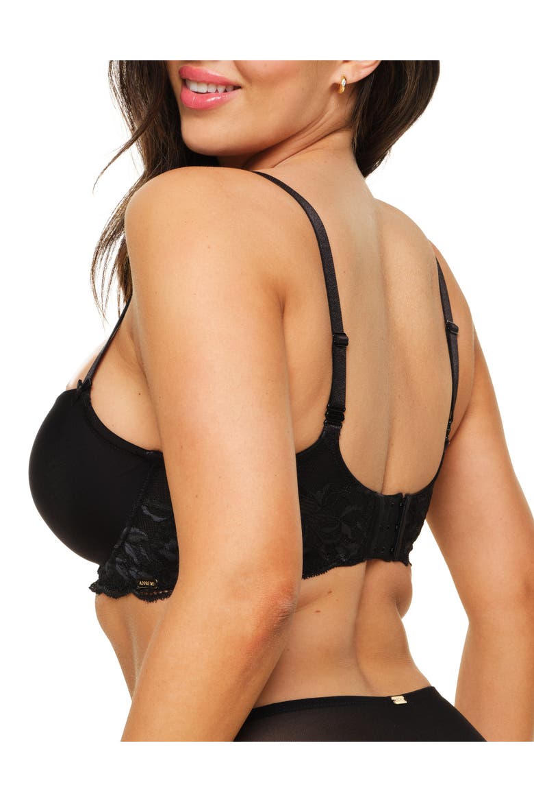 Missy Unlined Demi Bra, Alternate, color, Black