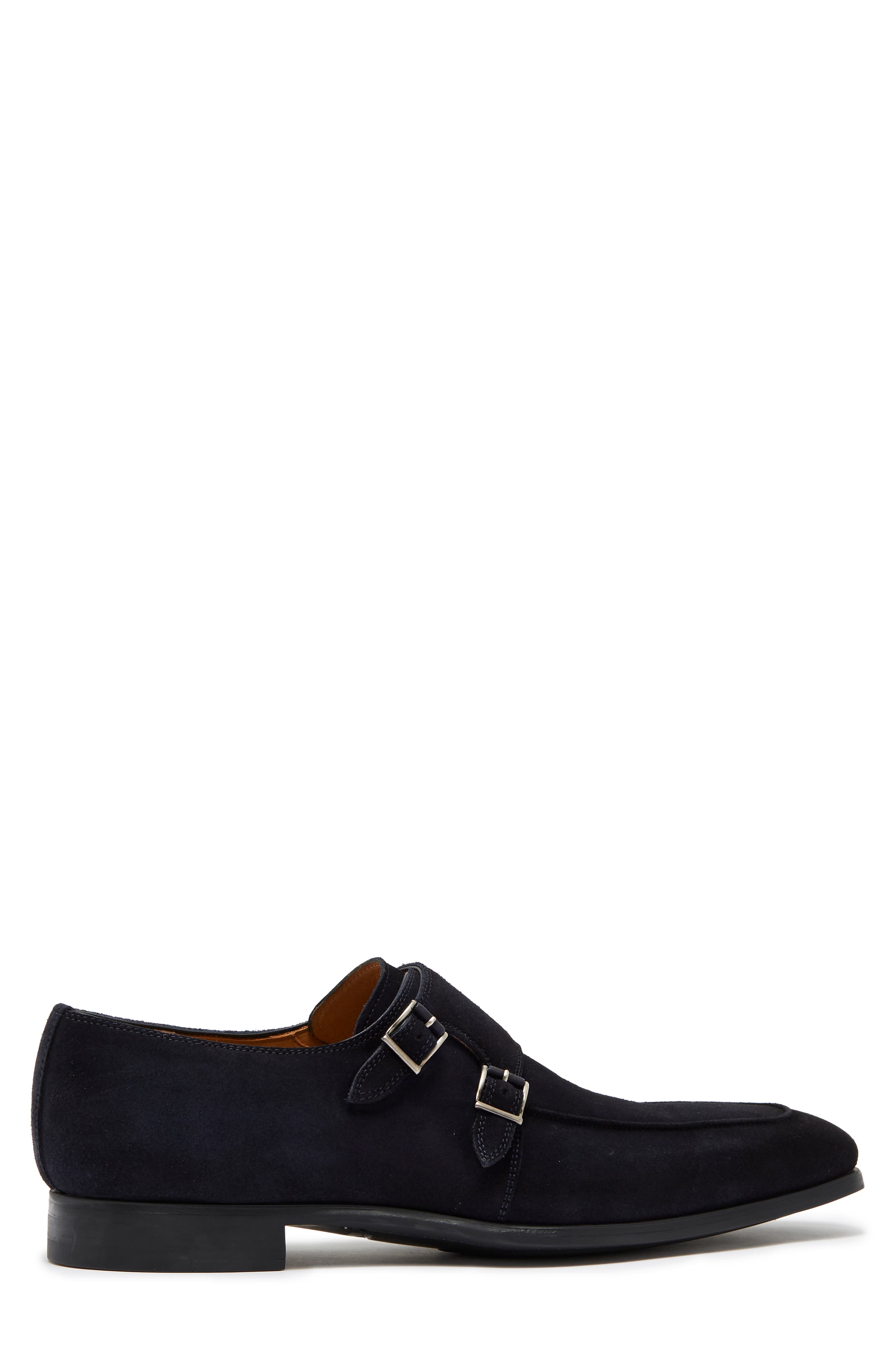 Monk Strap Shoe, Alternate, color, NAVY