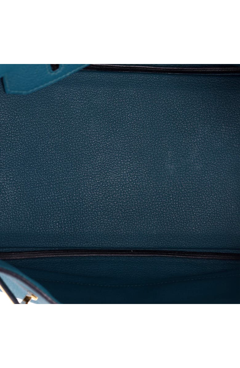 Pre-Owned Hermes Birkin Handbag Blue Togo with Gold Hardware 30, Alternate, color, Bleu Izmir