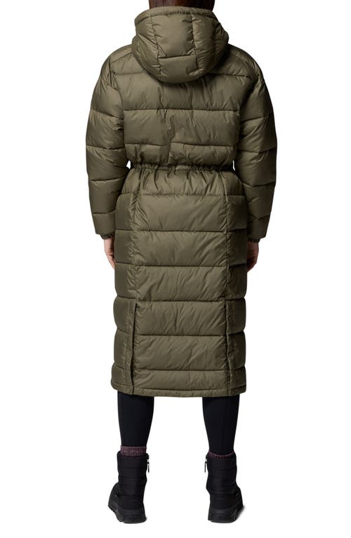 Columbia Pike Lake Iii Water Repellent Insulated Recycled Polyester Puffer Coat In Brown