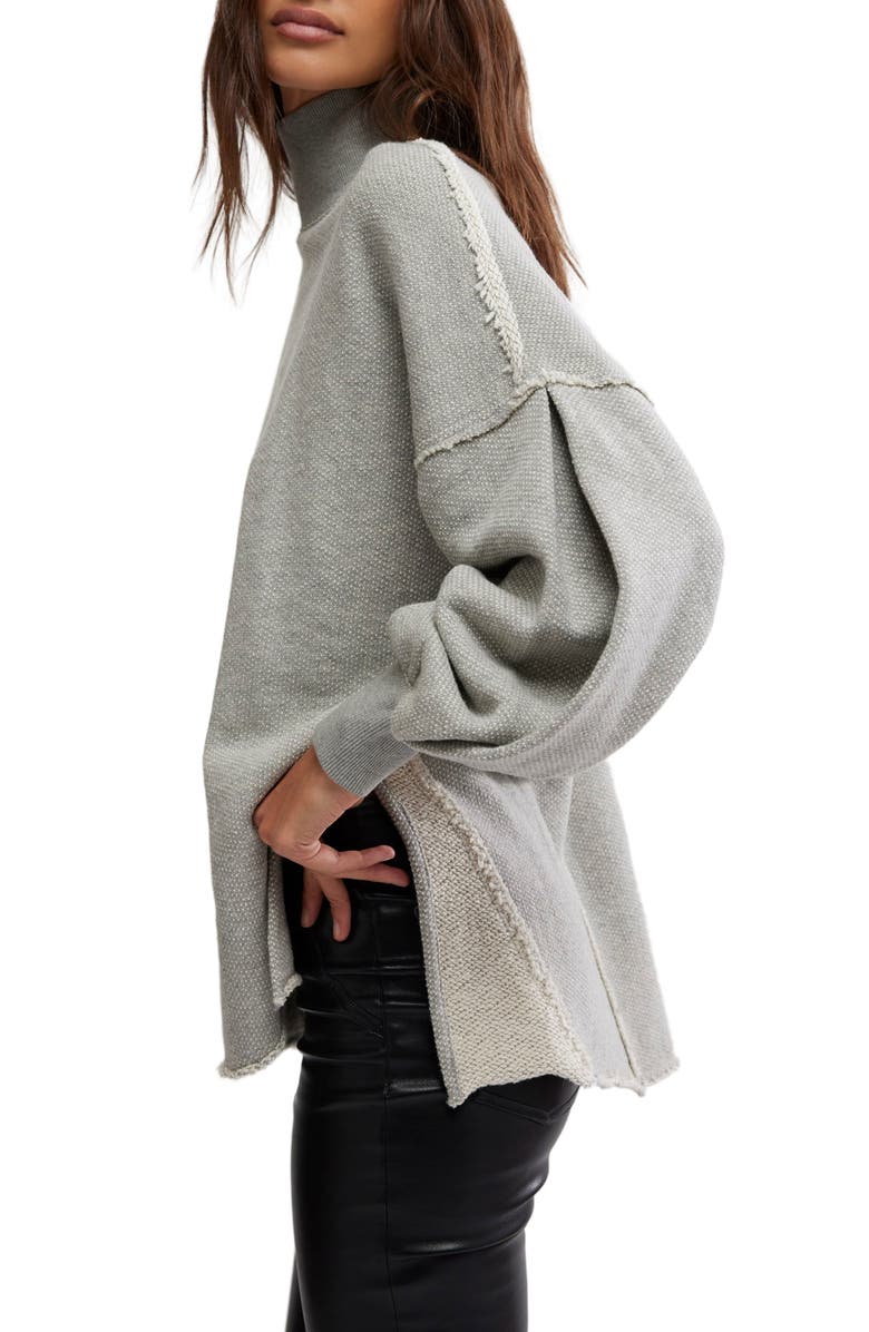 Free People Wonderful Turtleneck Top, Alternate, color, 