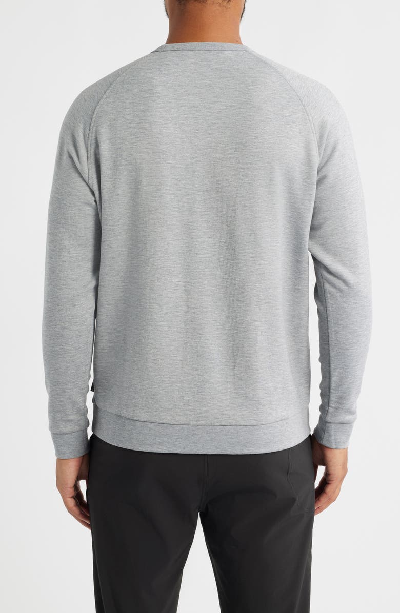 Free Fly Fleece Crewneck Sweatshirt, Alternate, color, Heather Grey
