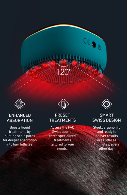 Foreo Faq™ 301 Led Hair Strengthening Scalp Massager In Blue