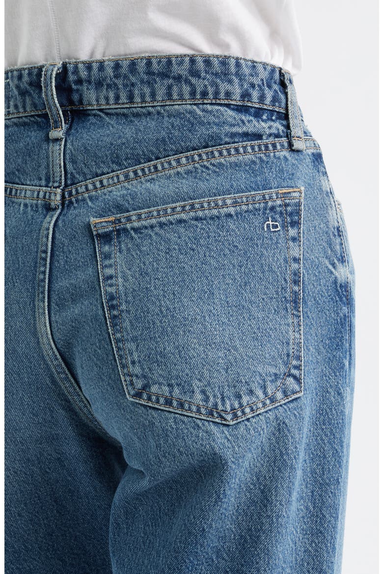 Logan Mid Rise Wide Leg Jeans, Alternate, color, ECHO