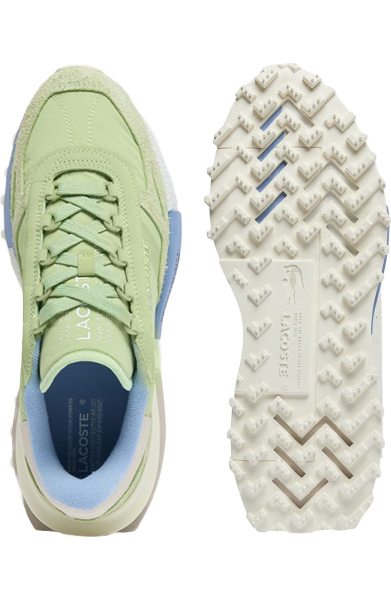 Lacoste Elite Active Sneaker, Alternate, color, Light Green/ Light Blue
