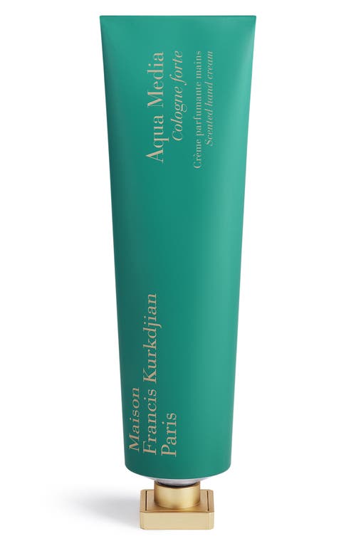 Maison Francis Kurkdjian Aqua Media Cologne Forte Scented Hand Cream In Transparent