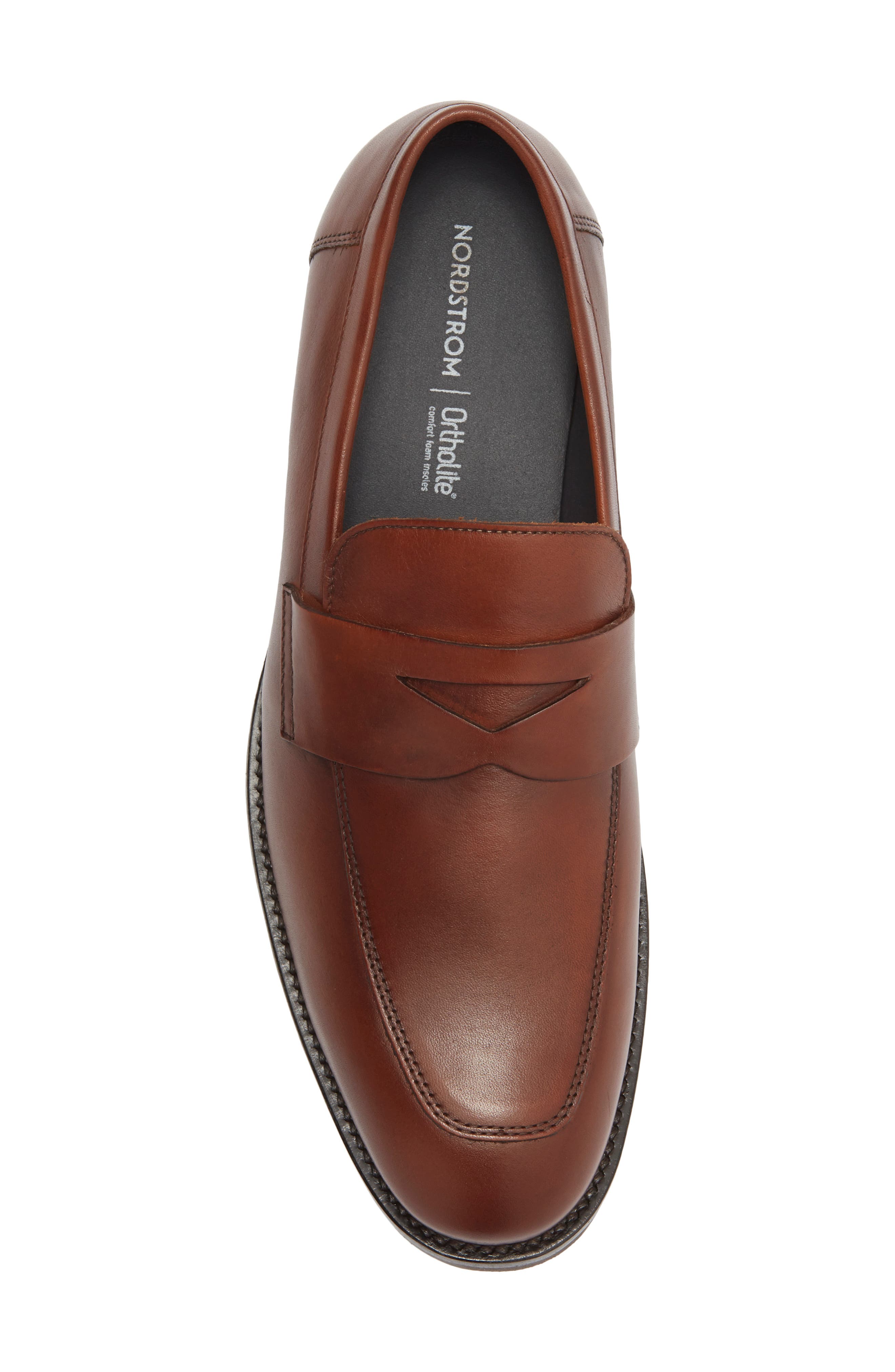 Matthew Penny Loafer, Alternate, color, BROWN ALMOND