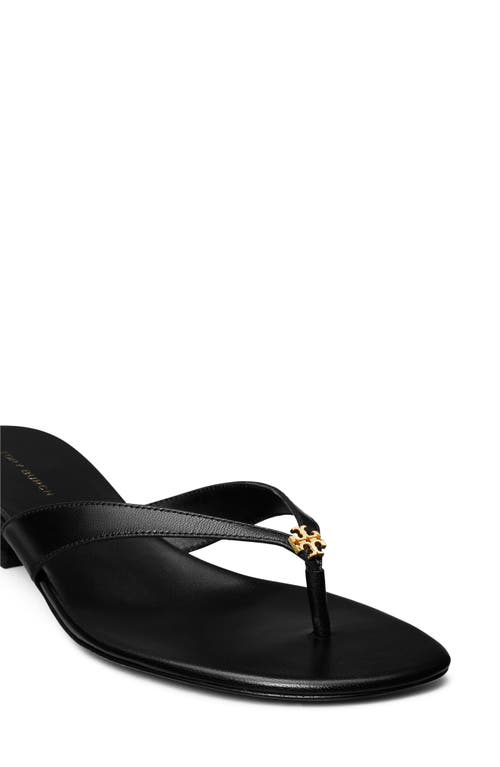 Tory Burch Capri Kitten Heel Thong Sandal In Multi