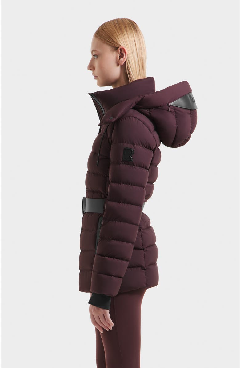 Rudsak Pelin Short Quilted Down Puffer, Alternate, color, Bordeaux