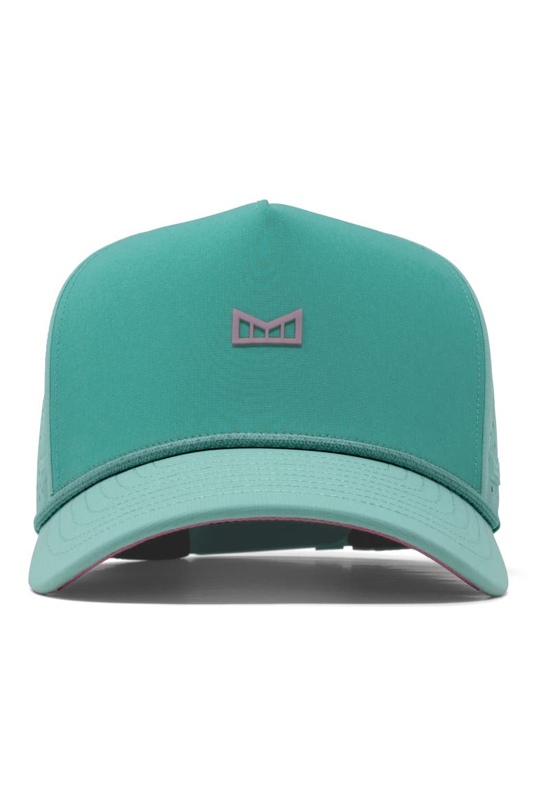 Odysea Rope Bulls Icon Hydro Performance Snapback Hat, Alternate, color, WHATAMELIN
