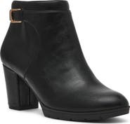 Anne Klein Raima Faux Leather Bootie