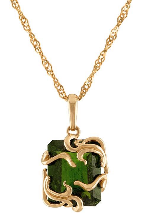 Gemstone Pendant Necklace