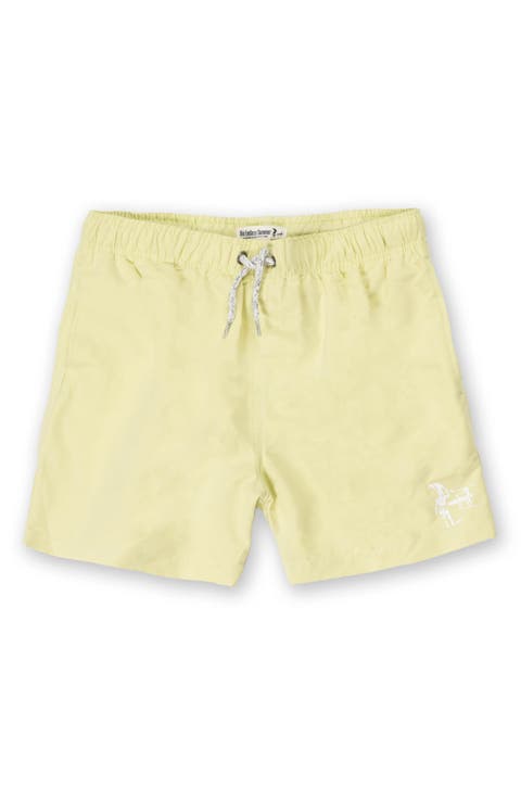 Kids' Washed Volley Swim Trunks (Little Kid)