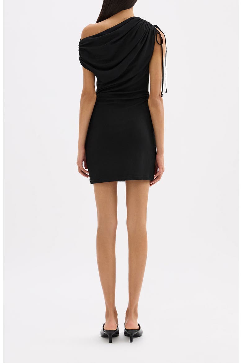 Marti Mini Dress, Alternate, color, Black