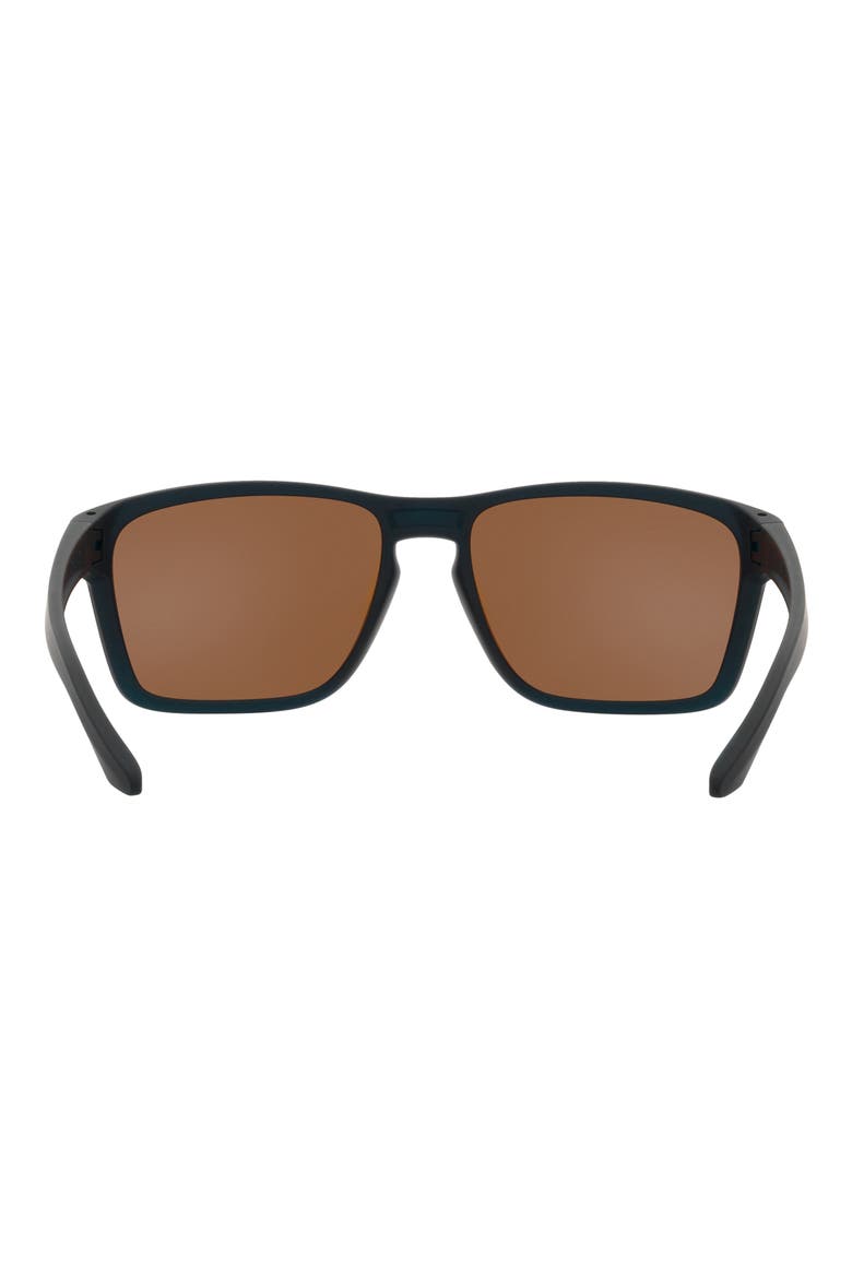 Sylas 60mm Prizm™ Polarized Rectangular Sunglasses, Alternate, color, AMBER