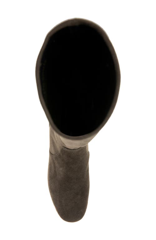 Gentle Souls By Kenneth Cole Emma Stretch Knee High Boot In Gray