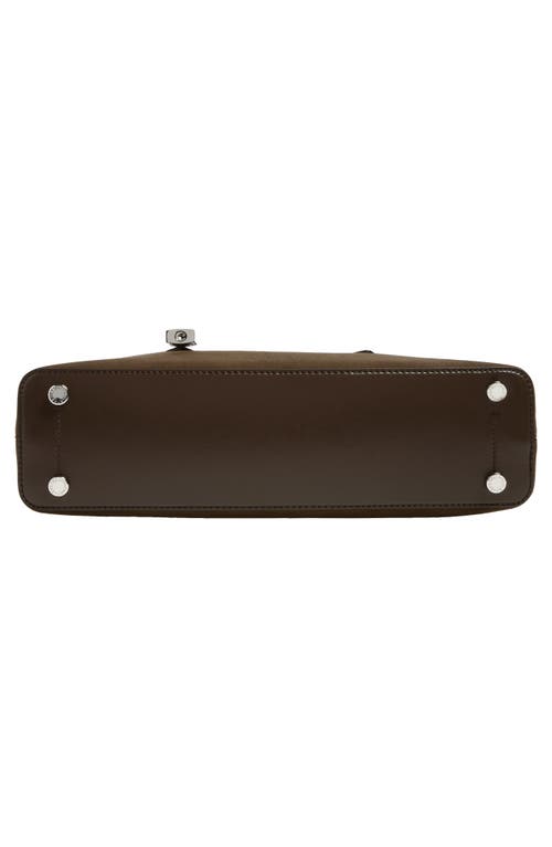 Stella Mccartney Ryder Faux Suede Crossbody Bag In Brown