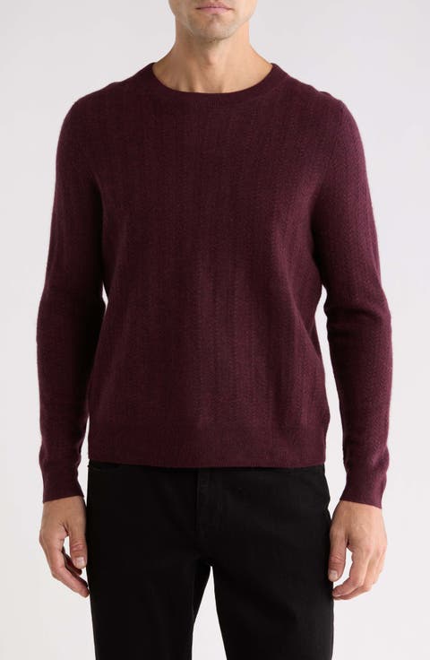 Wool & Cashmere Cable Knit Sweater