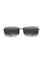 Lighthouse 65mm PolarizedPlus2<sup>®</sup> Oversize Rimless Sunglasses