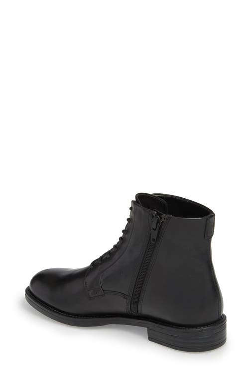 Vagabond Shoemakers Amina Lace-up Bootie In Black