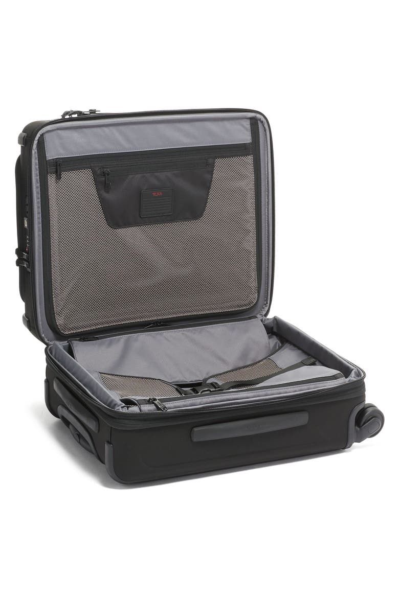 Alpha 3 Collection 22-Inch Continental Expandable 4-Wheel Packing Case, Alternate, color, BLACK