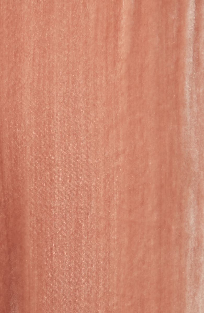 Alice + Olivia Racquel Velvet Wide Leg Pants, Alternate, color, 