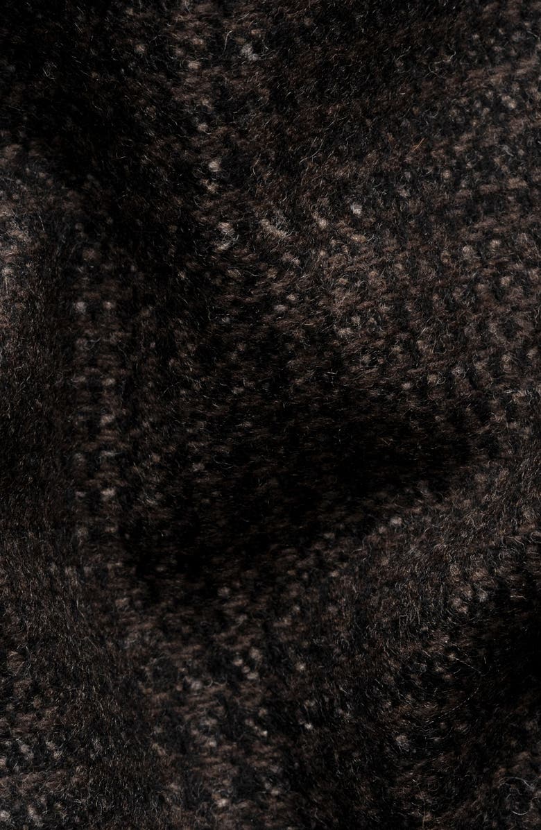 Eton Check Wool & Cashmere Jacket, Alternate, color, Dark Grey