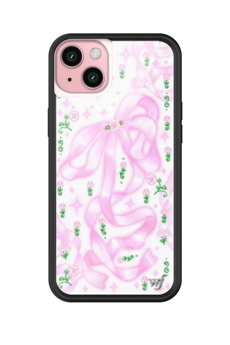 Ribbons & Rosettes iPhone Case, Main, color, Pink