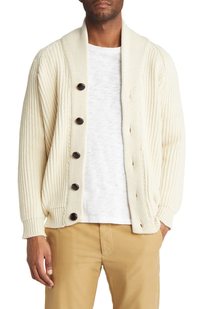 PEREGRINE Wilkinson Shawl Collar Wool Cardigan, Main, color, 