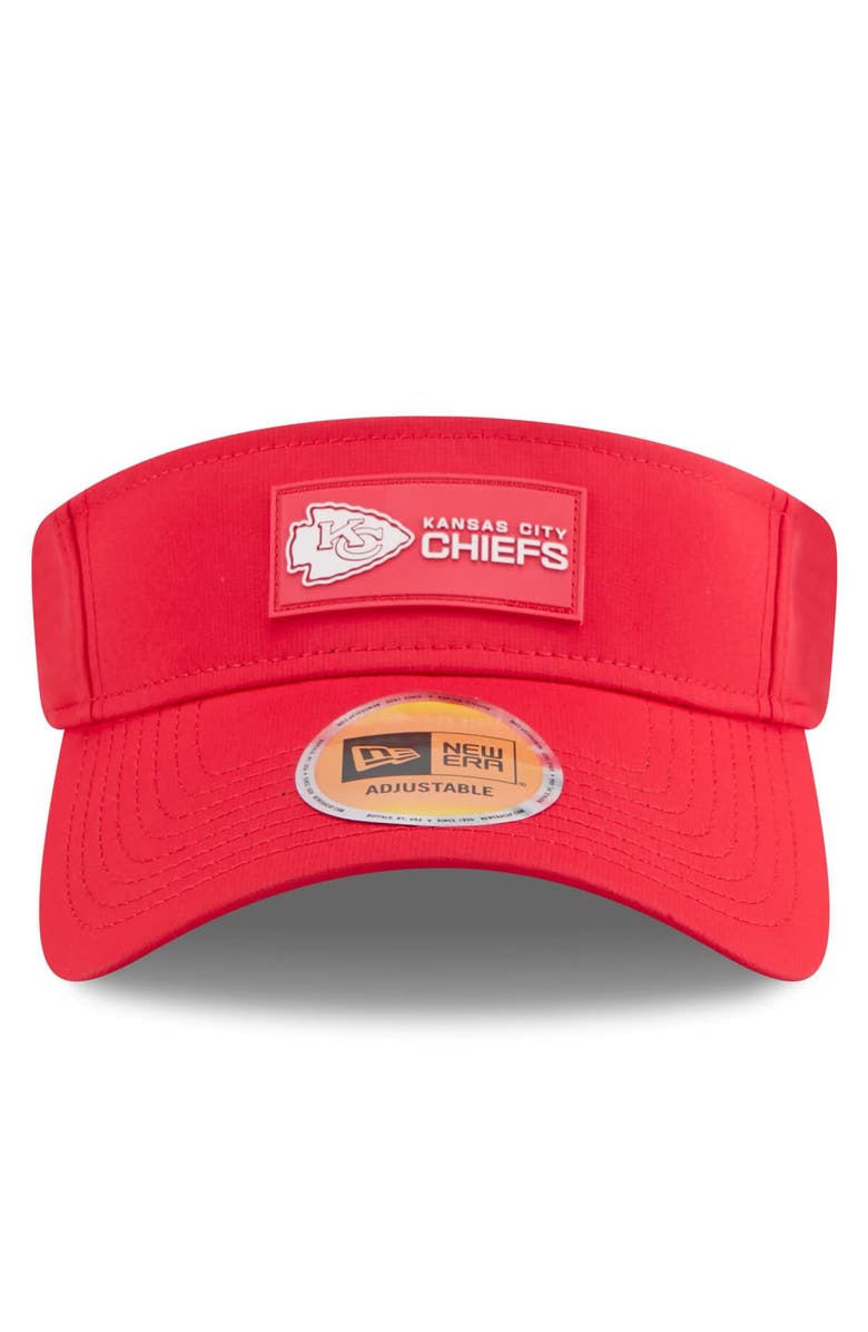 New Era Men's New Era Red Kansas City Chiefs 2025 Sideline Visor, Alternate, color, Red
