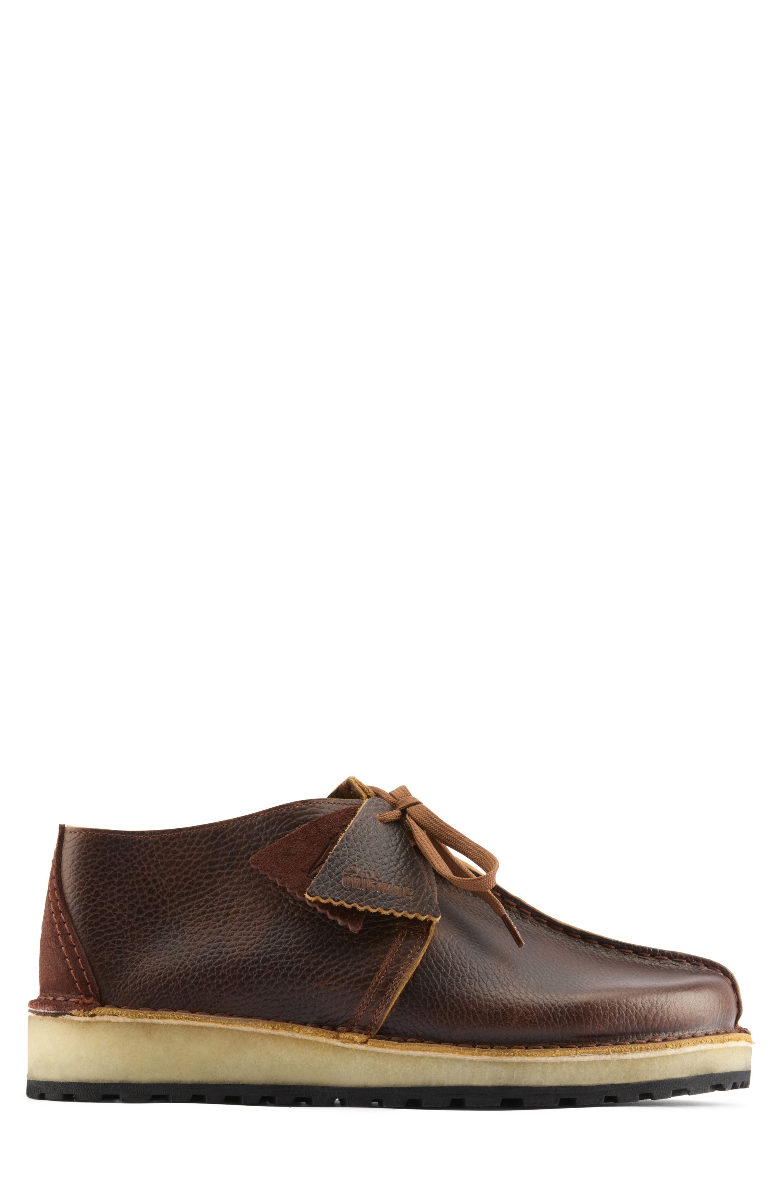 Clarks<sup>®</sup> Originals Trek Scout Shoe, Alternate, color, Nut Brown Leather