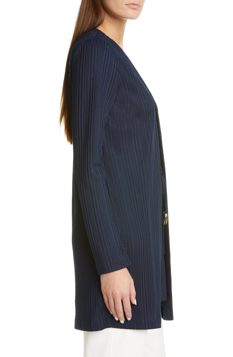 St. John Collection Variegated Rib Cardigan, Alternate, color, 