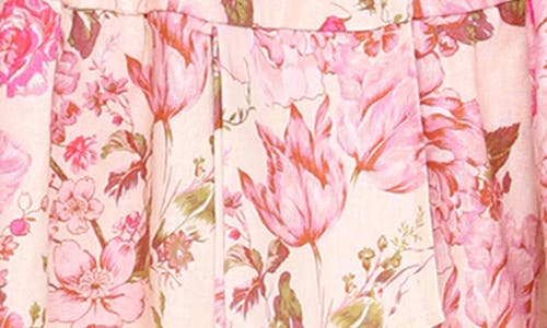Shop Avec Les Filles Floral Wrap Dress In Rococo Floral