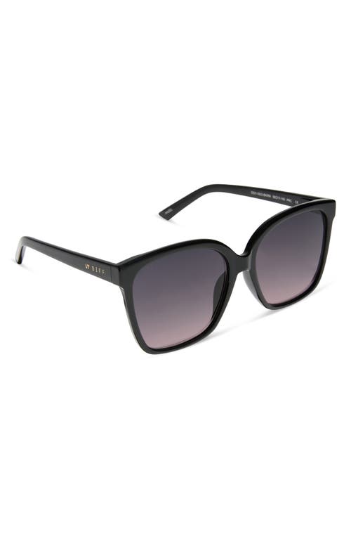 Diff Hazel 58mm Square Sunglasses