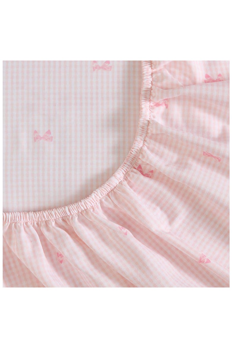 Tiny Bows Sheet Set, Alternate, color, PINK
