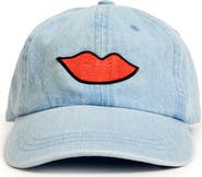Clare V. Denim Baseball Cap